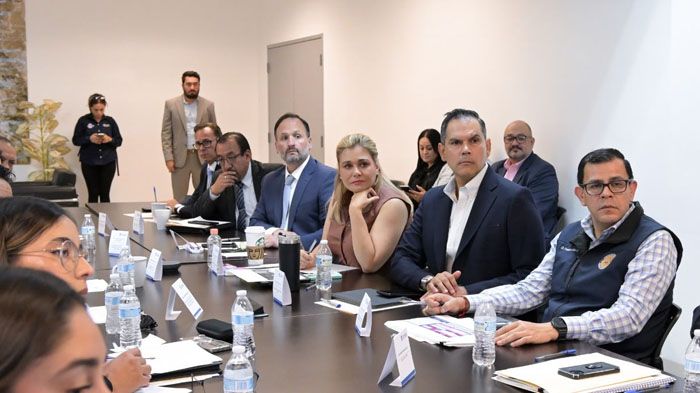Encabeza gobernadora Maru Campos reunión de Mesa de Seguridad en Juárez