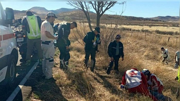 Motociclistas invaden carril y provocan doble muerte en la vía libre a Chihuahua
