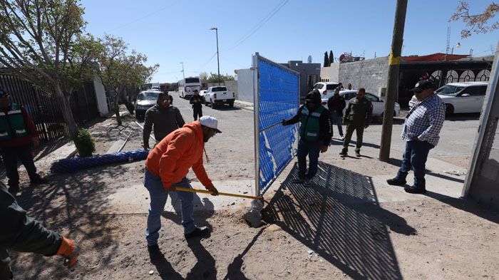 Continua la recuperación de espacios públicos con el programa Reordenamiento Urbano