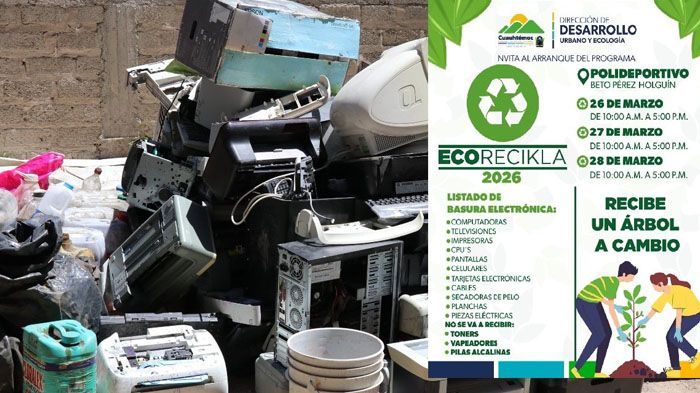 Regresará a Cuauhtémoc el "Reciclatón" para recolectar basura electrónica