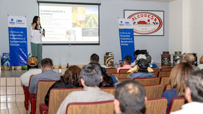 Capacita IDEA Delicias sobre establecimiento de viñedos como cultivo alternativo