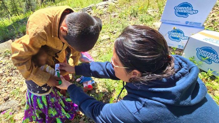 Llevan programa NutriChihuahua a comunidades de difícil acceso en la Sierra