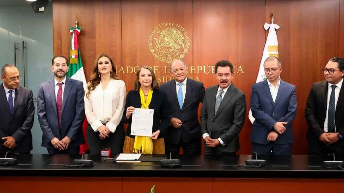Recibe Senado plan B de reforma electoral enviada por Claudia Sheinbaum