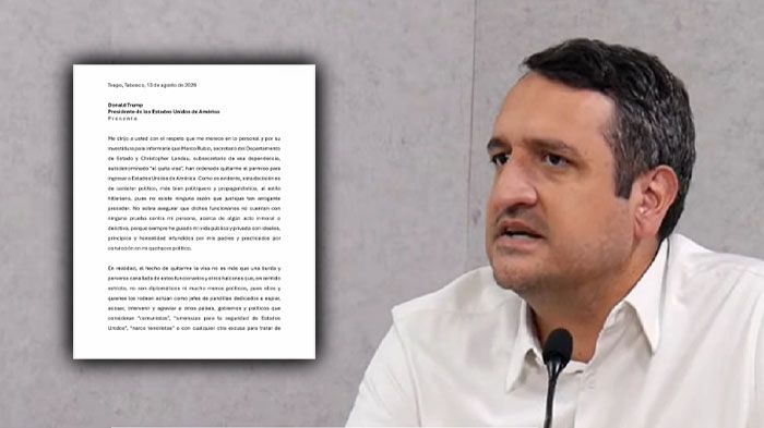 Retira EU visa a "Andy" López Beltrán y envía carta a Donald Trump