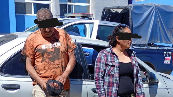 Detienen a "Lady Tambos" y su cómplice; robaban botes de basura